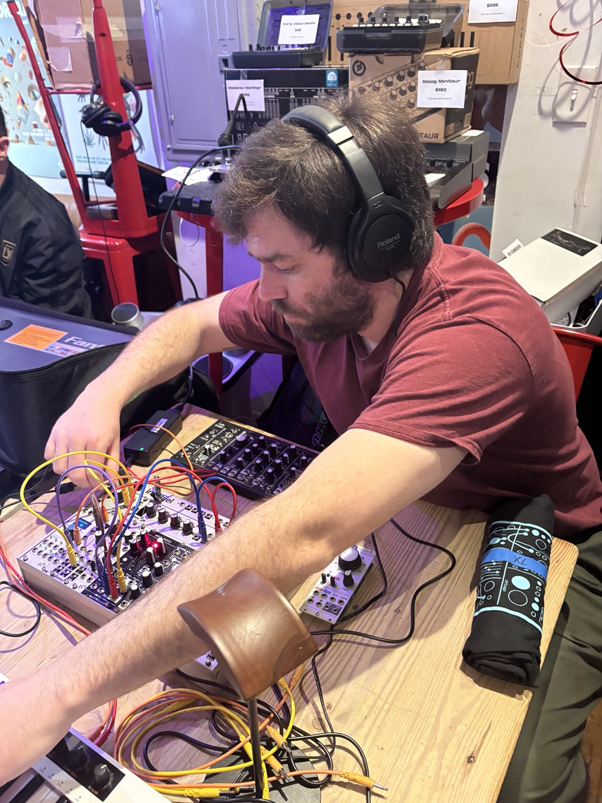 Me demoing my firmware library